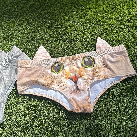 SHEIN Novelty, cat panties size medium NWT - Picture 12 of 13